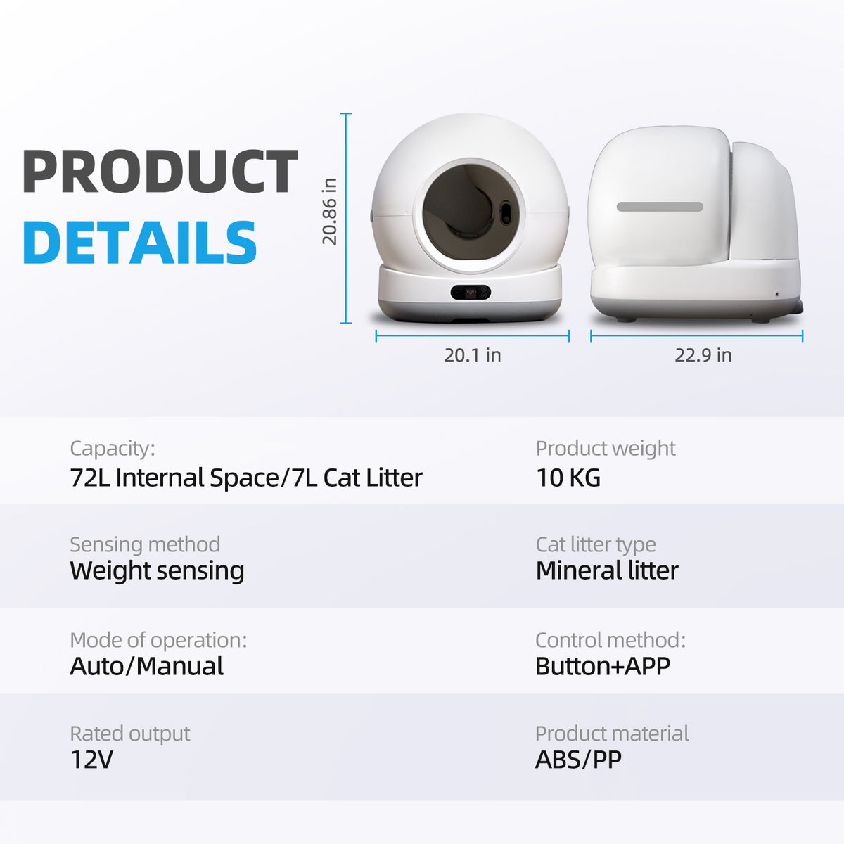 Pet IQ SmartLoo — The Automatic, App‑Controlled Litter Box That Cleans Itself and Saves You Time Every Day