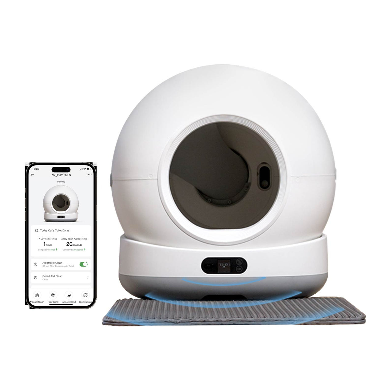 Pet IQ SmartLoo — The Automatic, App‑Controlled Litter Box That Cleans Itself and Saves You Time Every Day